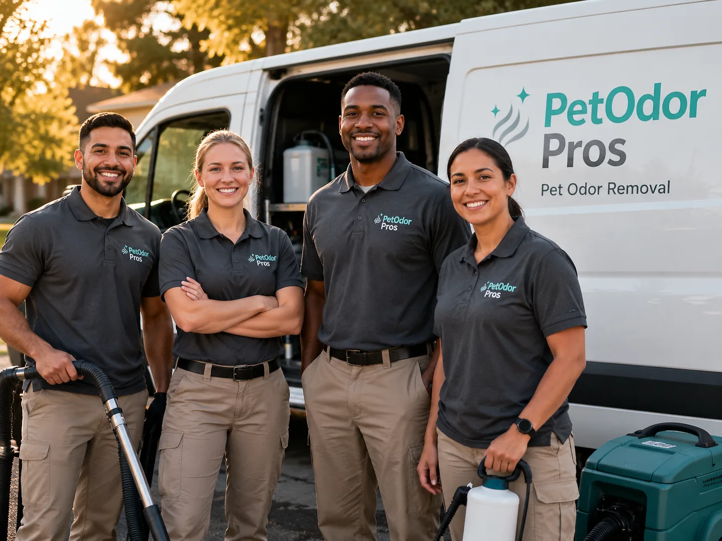 Pet Odor Removal team serving Hecker, IL
